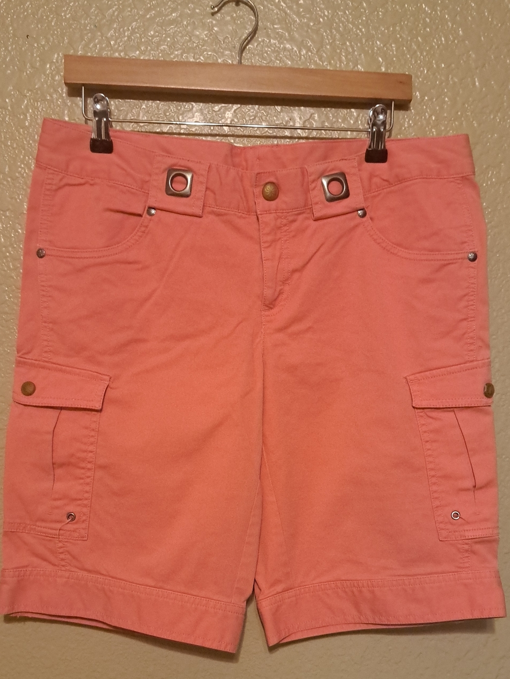 Athleta Coral Cargo Shorts